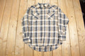 Vintage 1970s Elk Cattleman Western Plaid Button Up