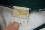 Vintage 1990s Crazy Bird Button Up Double Collar Crewneck