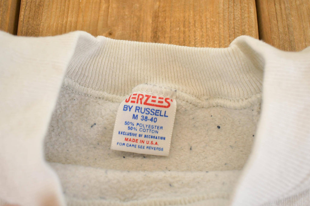 Vintage 1990s Chart Of The Hawaiian Isles Souvenir Crewneck Sweatshirt Mens S