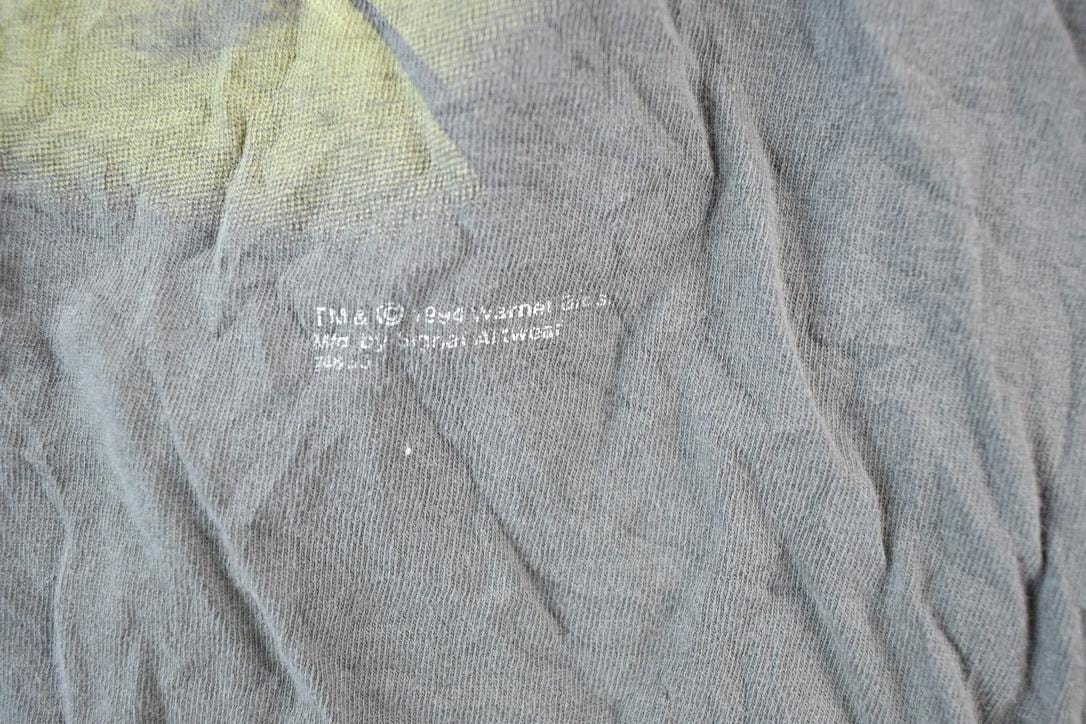Vintage 1990s Taz Looney Tunes Sun Faded T Shirt Mens L
