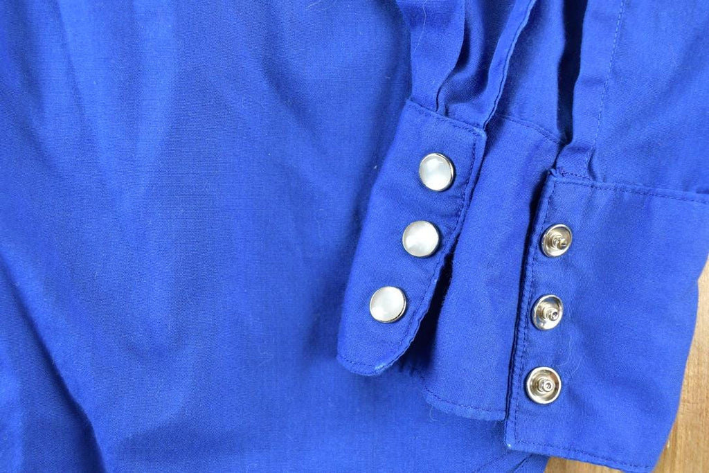 Vintage 1970s Cowboy Button Up Shirt