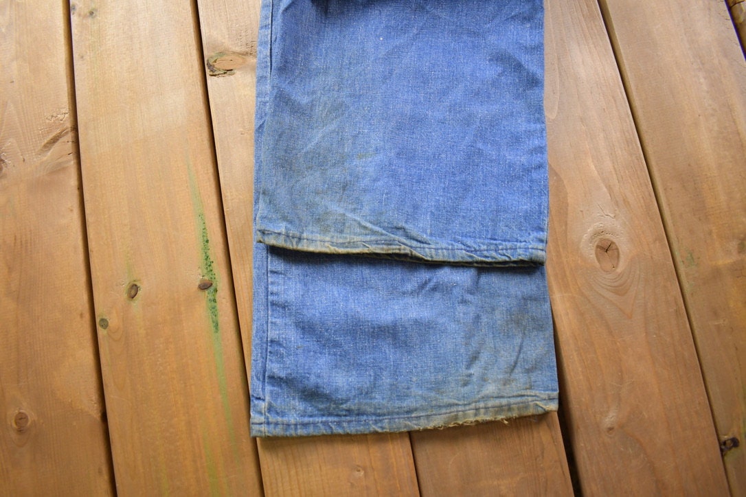 Vintage 1970s Oshkosh B'gosh Bell Bottom Jeans Size 28 x 32