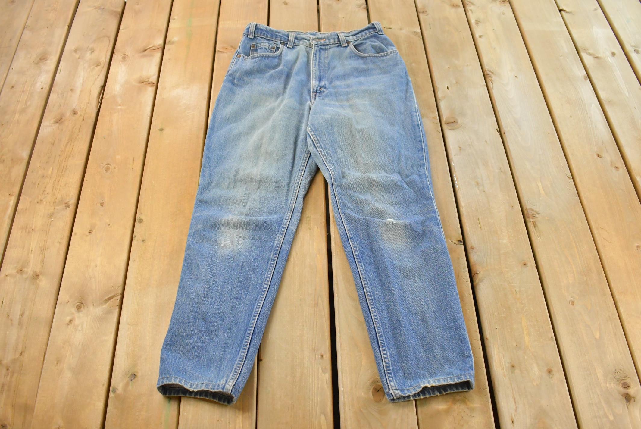 Vintage 1990s Levi's 531 Tapered Fit Denim Jeans Men's 30 x 29 / 90s Levi's / Streetwear / Made in USA