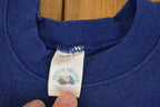 Vintage 1990s Cute Mailbox Kitty Souvenir Crewneck Sweatshirt Womens M