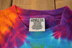 Vintage 1990s Science And Engineering For Women Tie Dye T Shirt Vintage T Shirt