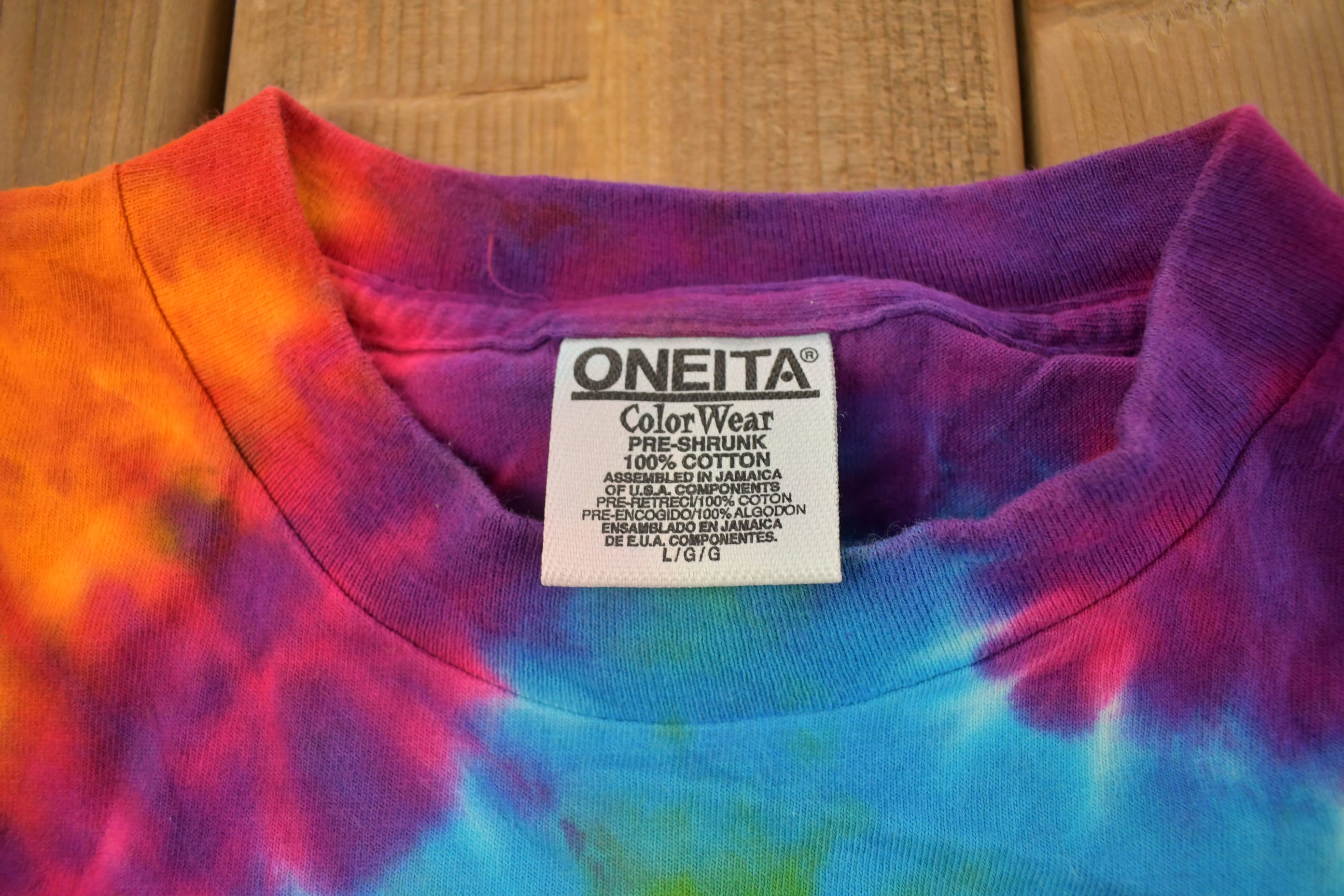 Vintage 1990s Science And Engineering For Women Tie Dye T Shirt Vintage T Shirt