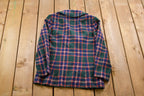 Vintage 1970s Pendleton 100% Wool Plaid Blazer