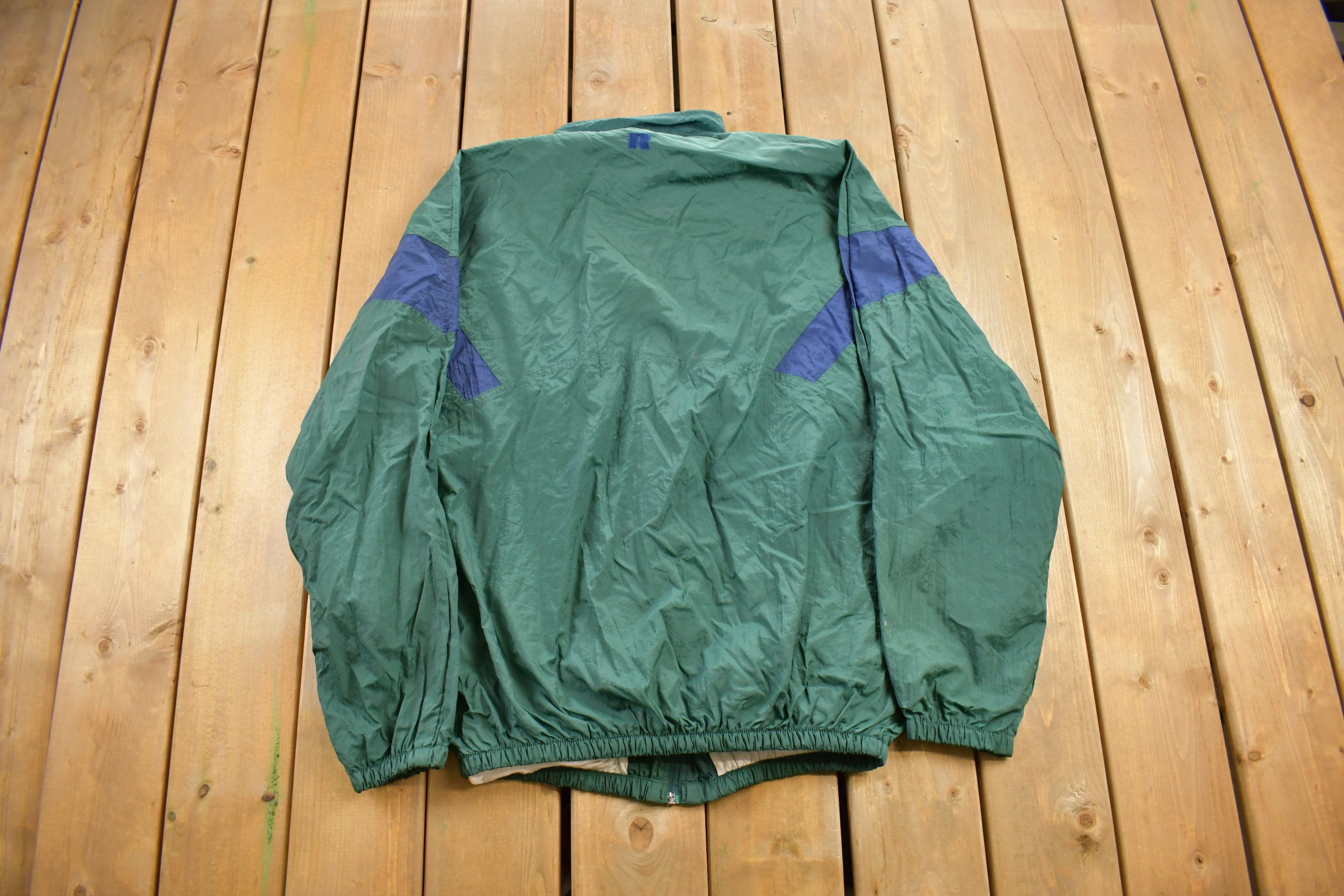 Vintage 1990s Russell Athletic Windbreaker Jacket