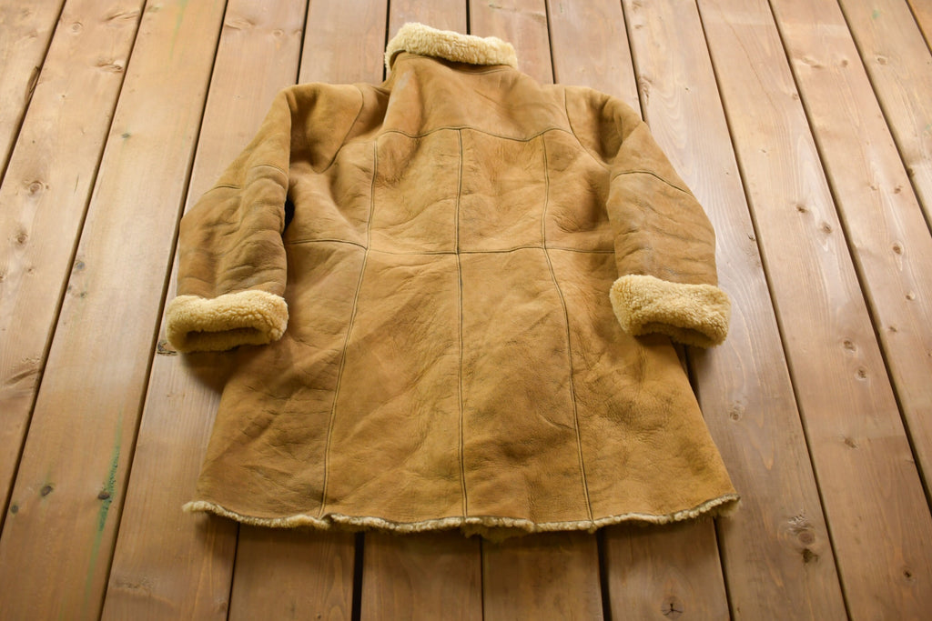 Vintage 1990s Isabella Bird Genuine Leather Jacket  Wool Lined  Leather Coat  Winter Outerwear  Streetwear Fashion  Suede Jacket