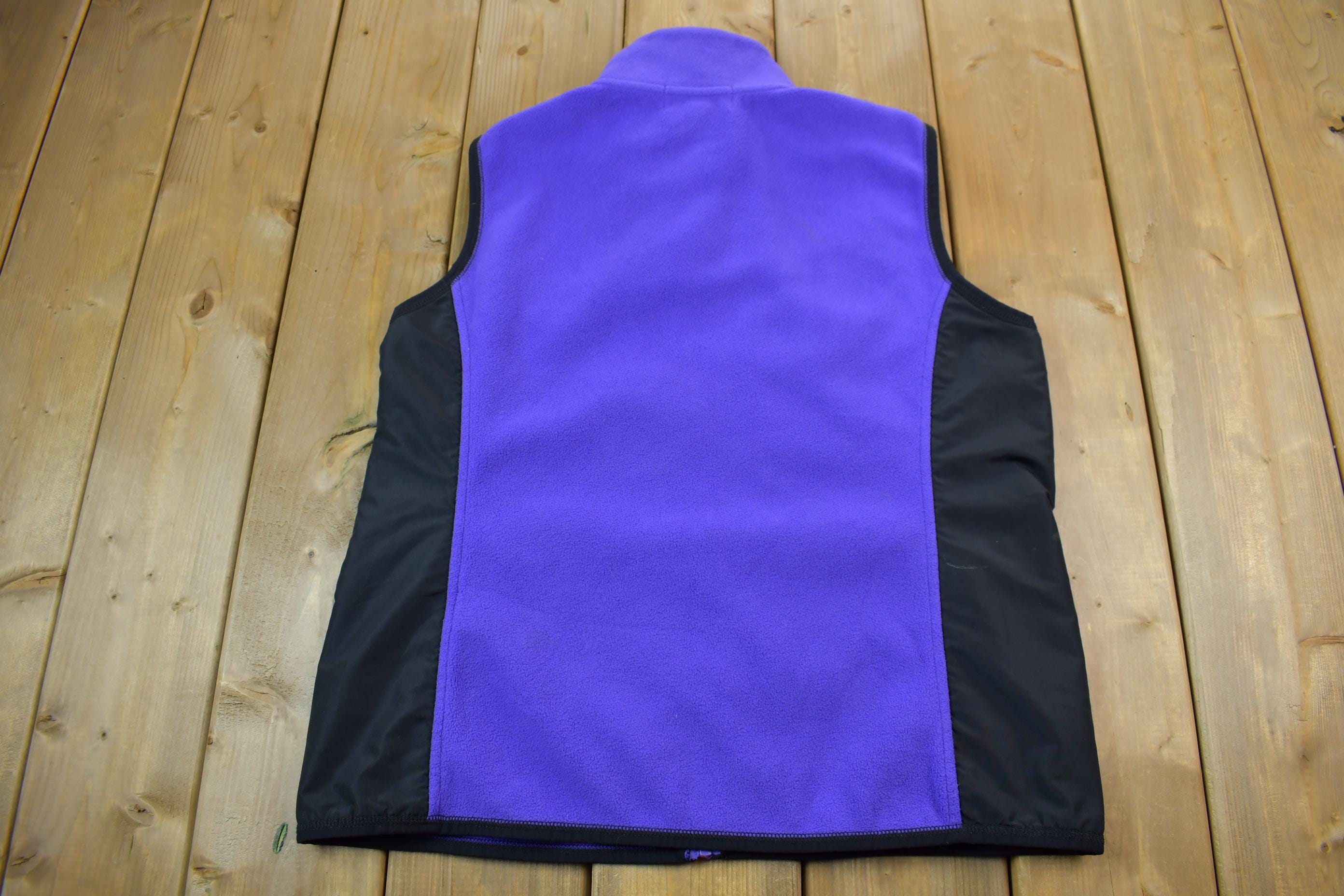 Vintage 1990s Fleece Vest Sweater
