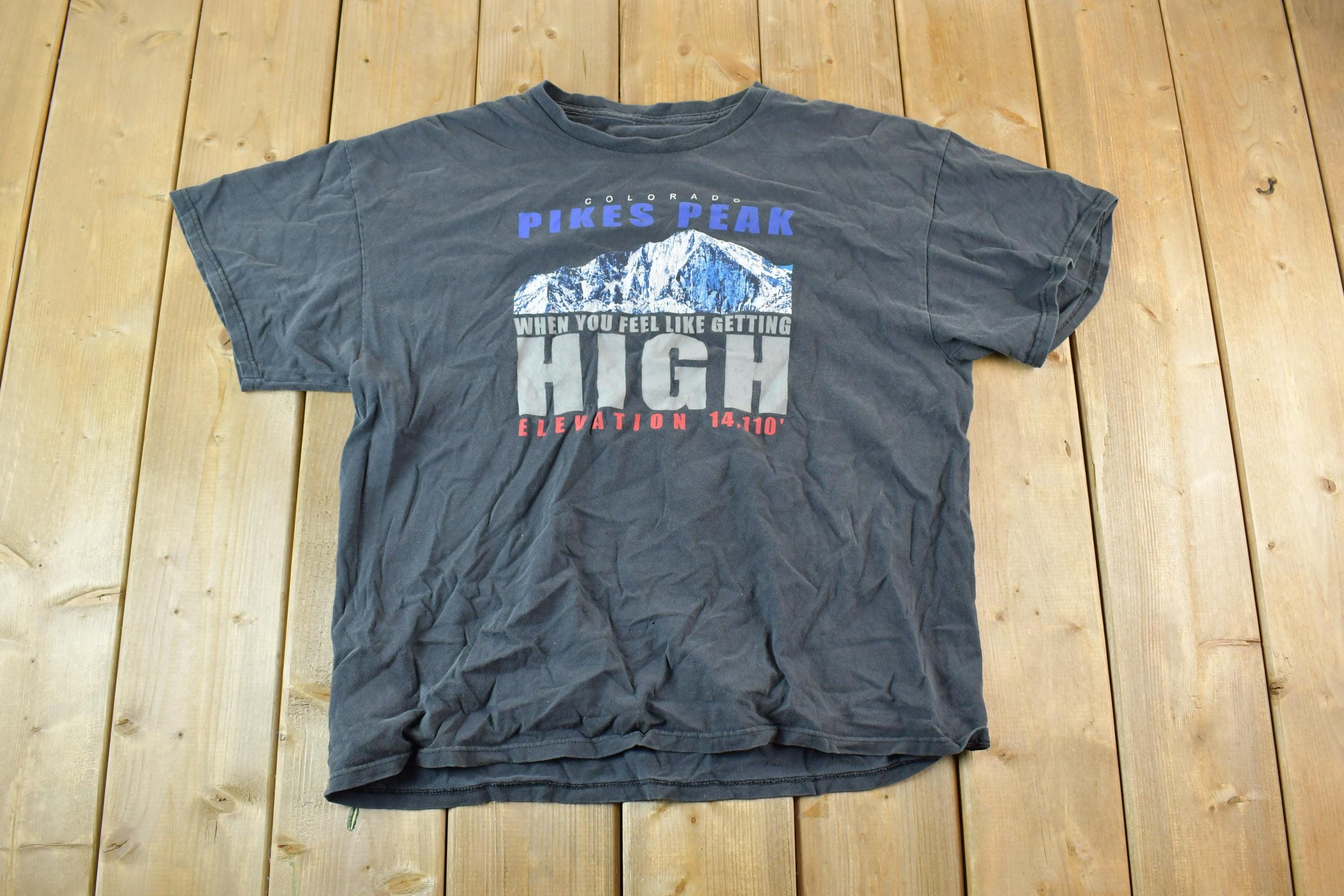 Vintage 1990s Colorado's Pikes Peak Single Stitch T-Shirt