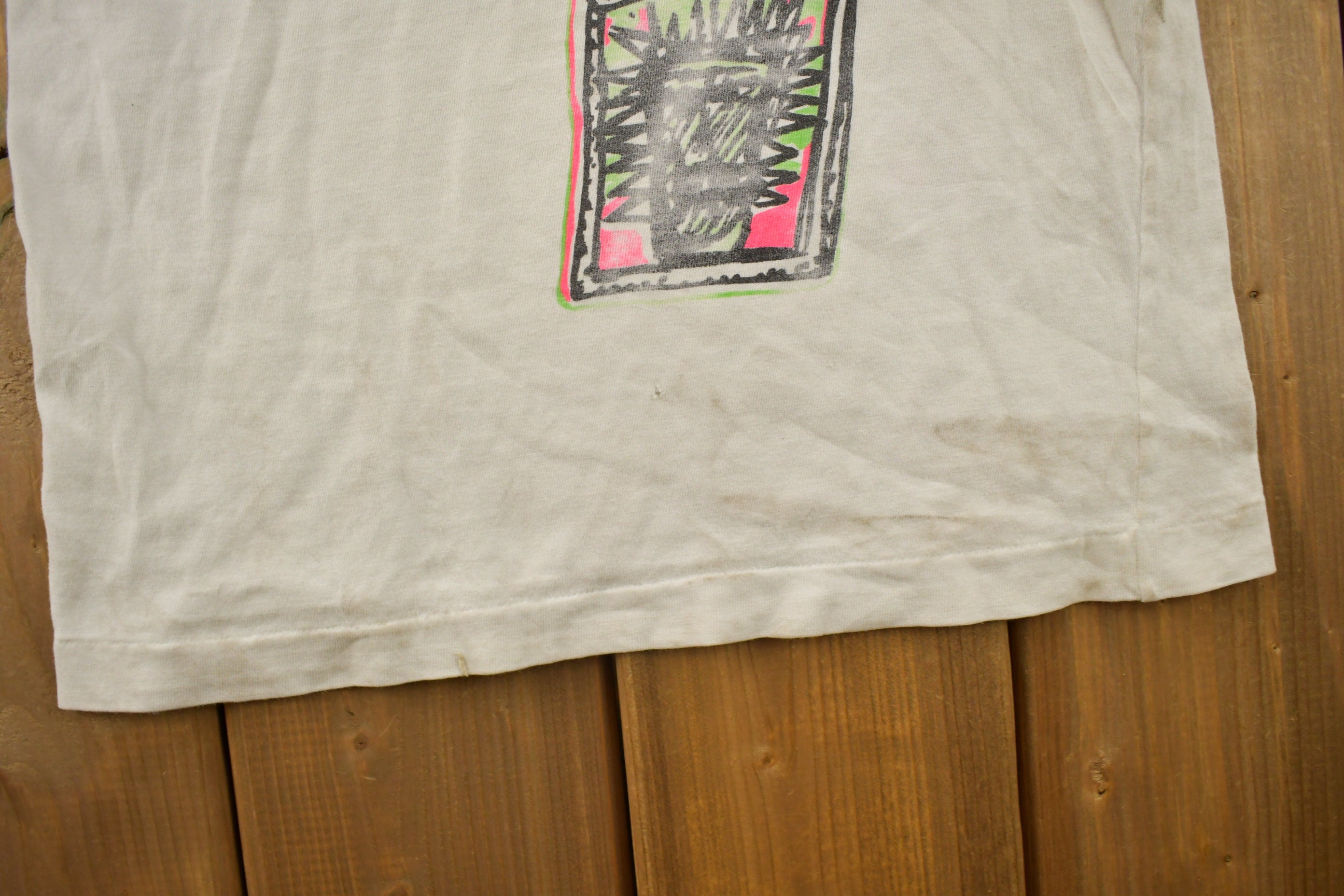 Vintage 1990s Quiksilver Graphic T Shirt