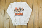 Vintage 1980s Cleveland Browns Dawgs Starting Line NFL Crewneck Sweatshirt