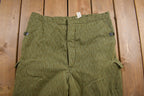 True Vintage 1970s Military Heavyweight Thermal Cargo Pocket Pants 36 x 28