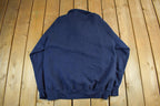 Vintage 1990s Alaska Travel Quarter Zip Sweatshirt Men's XL