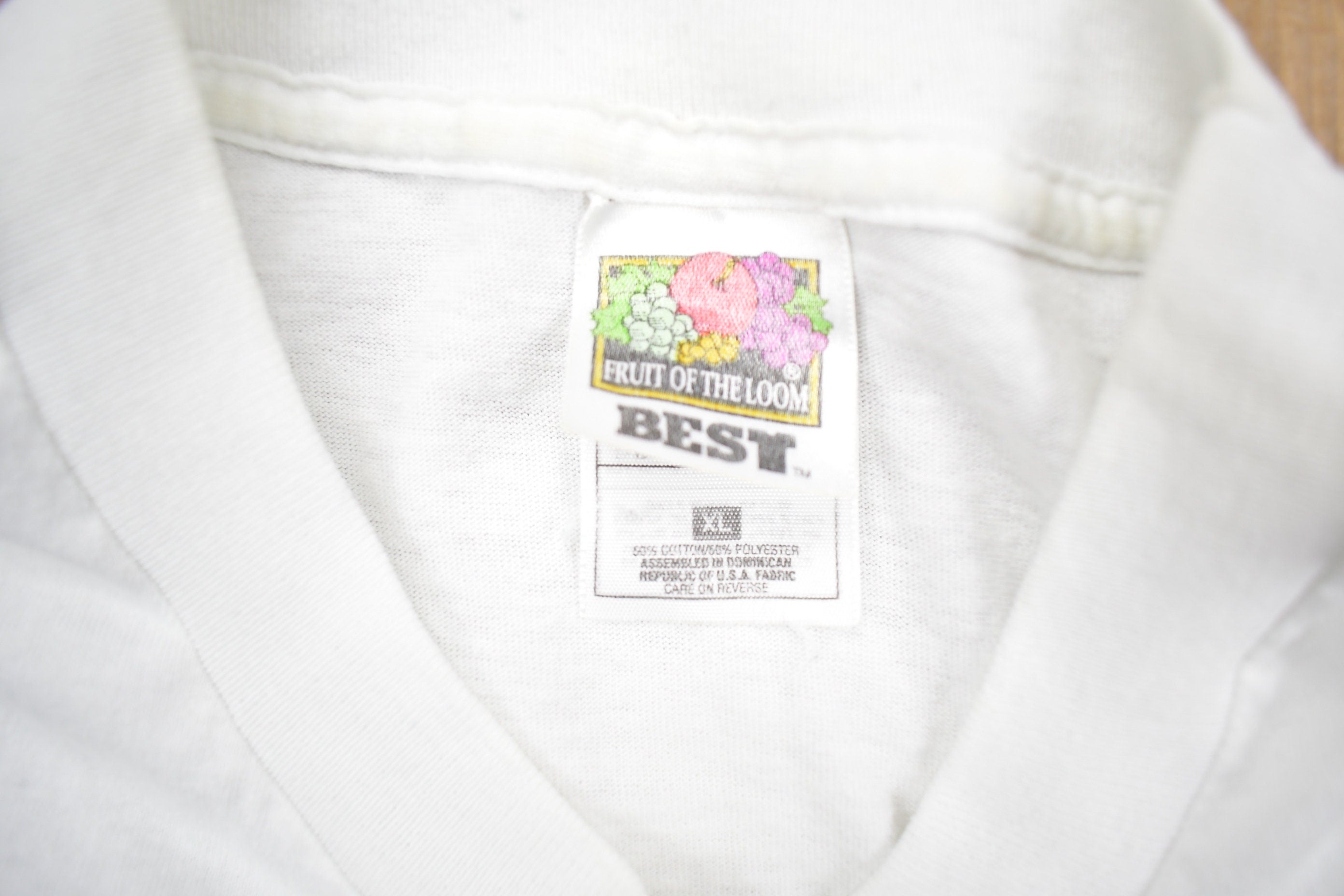 Vintage 1990s Fruit of The Loom Bay Henn Homecoming Collegiate T-Shirt