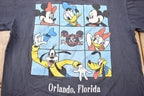 Vintage 1990s Disney Mickey Unlimited Orlando Florida T-Shirt  Mickey Unlimited  Souvenir T Shirt  American Streetwear  Vintage Disney