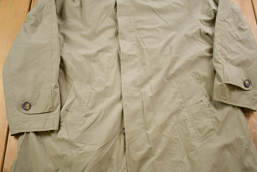 Vintage 1990s Bugatti Nylon Full Length Jacket