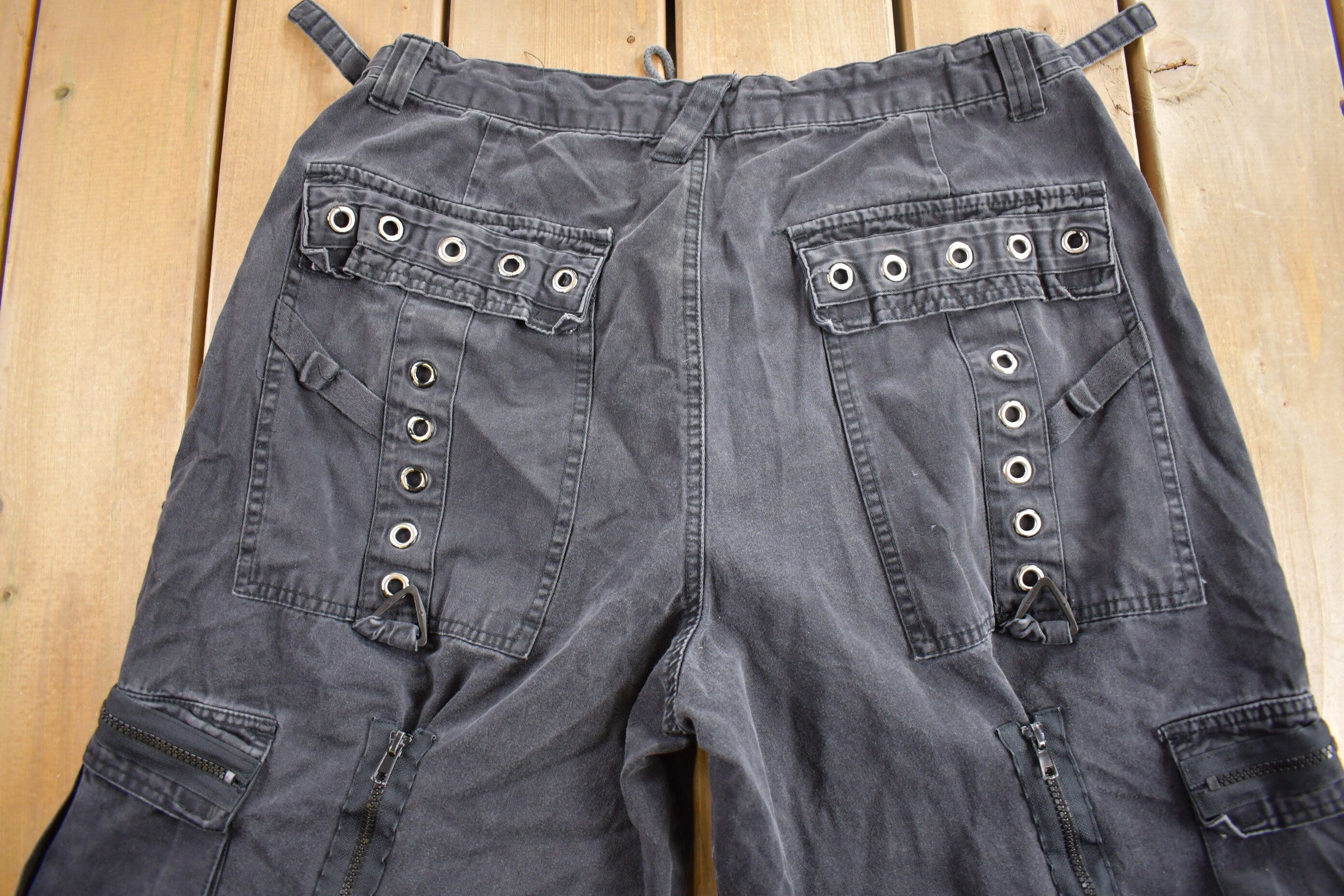 Vintage Y2K Tripp NYC Bondage Shorts Size XL (34)