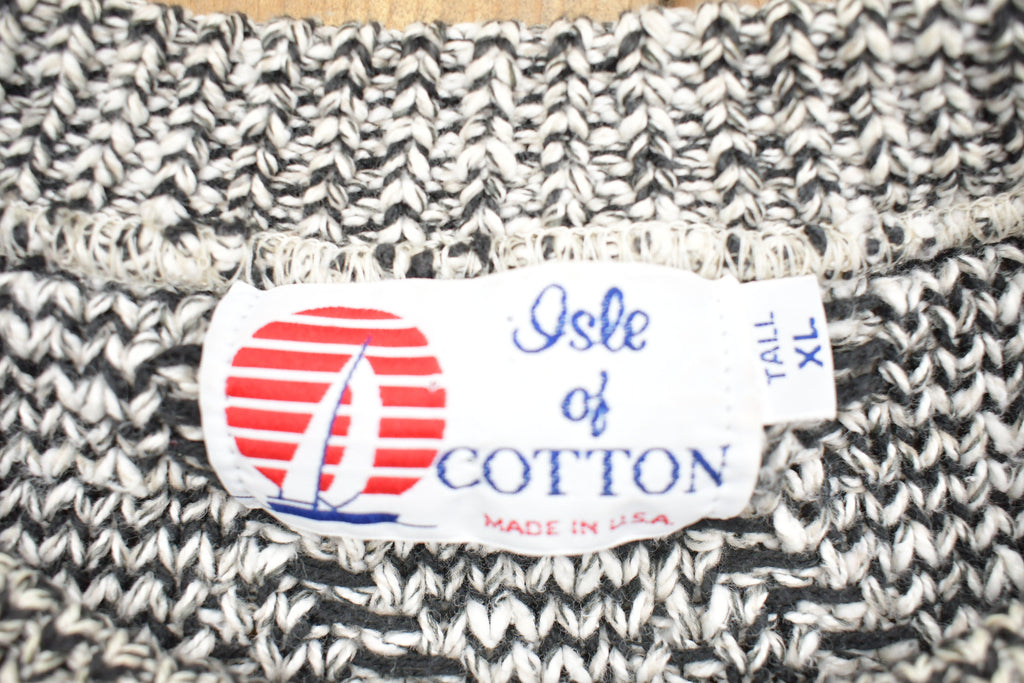 Vintage 1990s Isle Of Cotton Knitted Crewneck Sweater