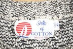 Vintage 1990s Isle Of Cotton Knitted Crewneck Sweater