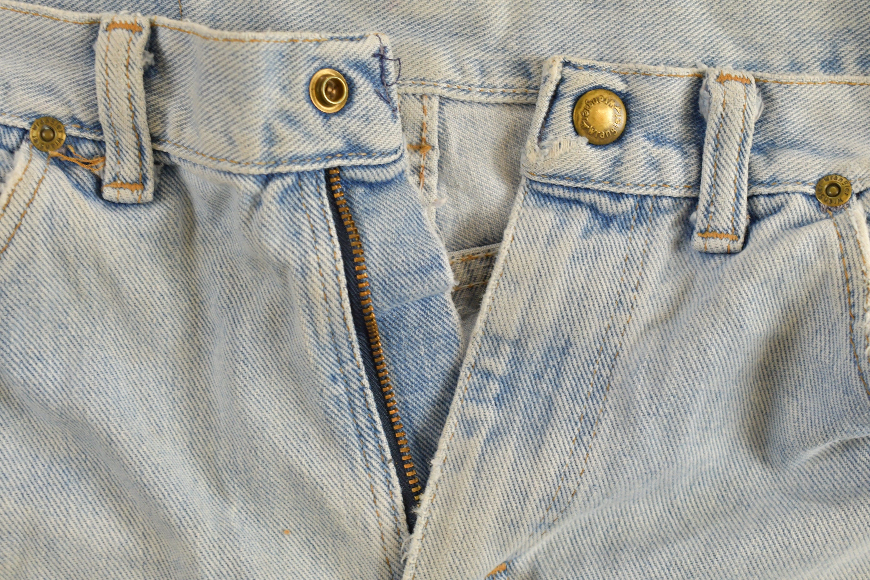 Vintage 1990s Youth Wrangler Light Wash Jeans Size 25 x 25