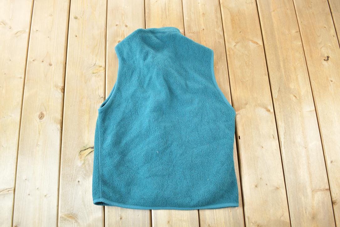 Vintage 1990s Patagonia Fleece Outdoorsman Sweater Vest