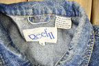 Vintage 1990s Reef II Denim Jean Jacket