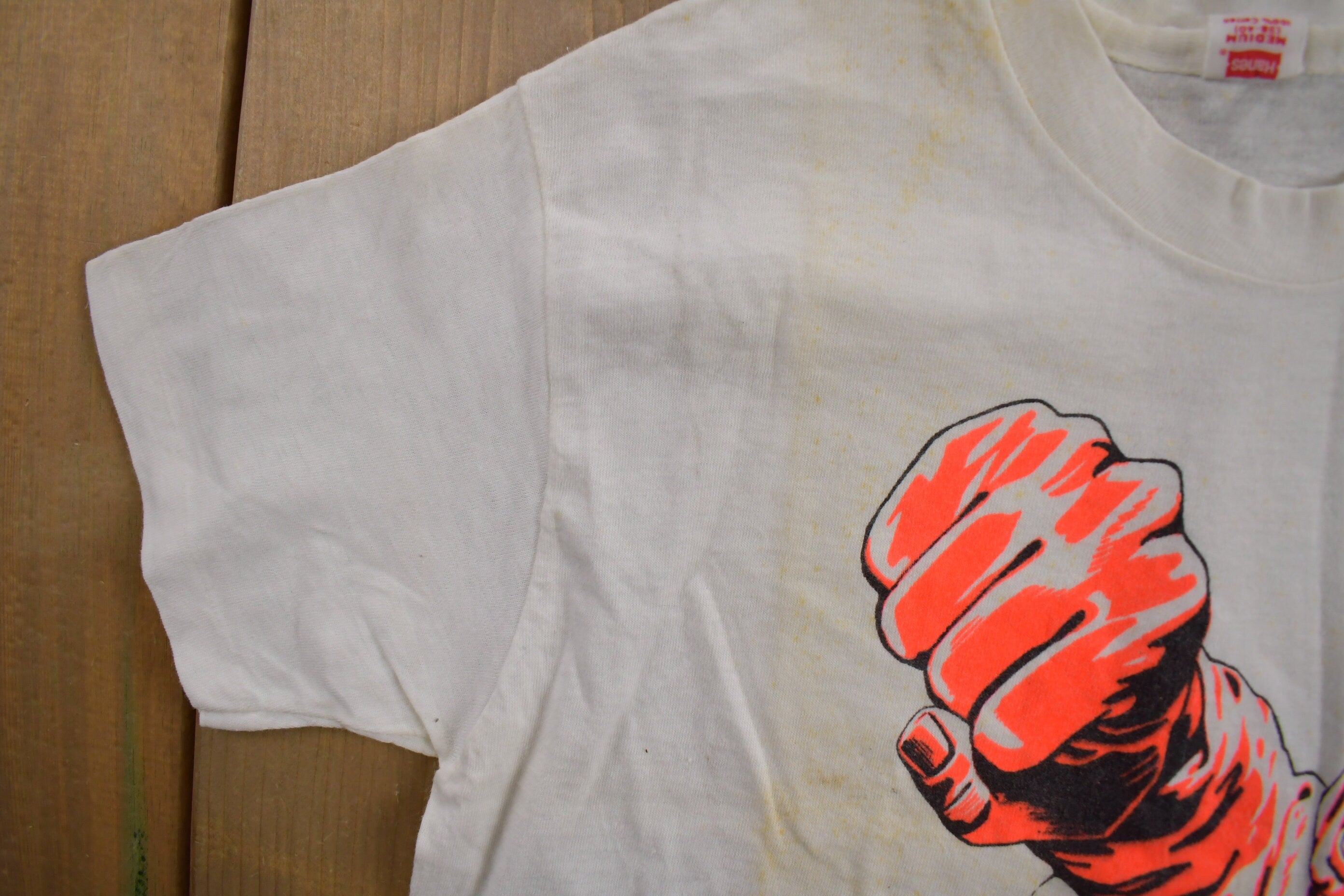 Vintage 1972 5 Fingers Of Death Movie Promo T-shirt