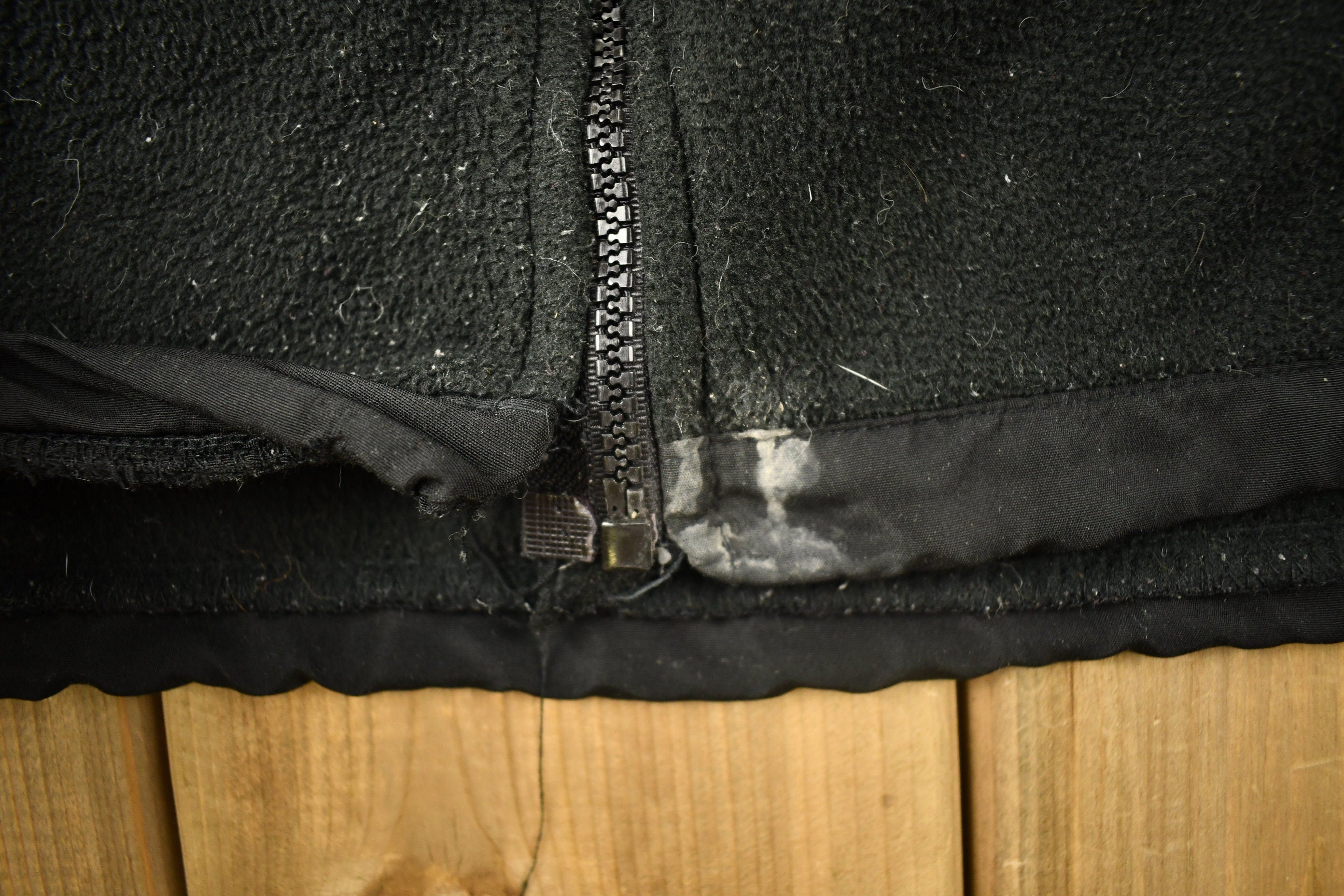 Vintage 1990s The North Face Denali 800 Fleece Full Zip Sweatshirt