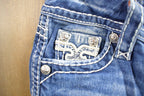 Vintage 2000s Rock Revival Skinny Jeans Size 24x32