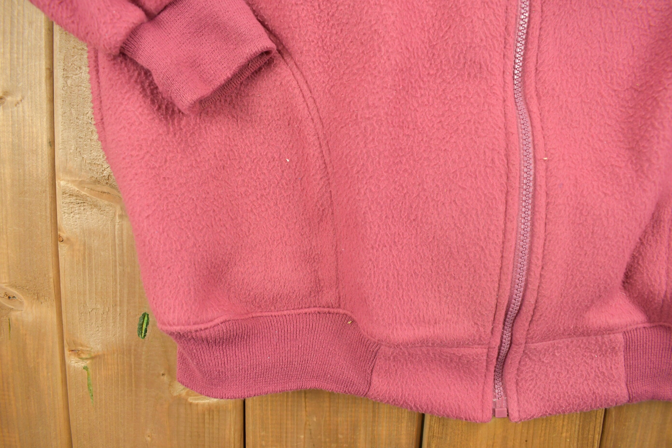 Vintage 1990s Mountain Gear Full Zip Fleece Sweatshirt