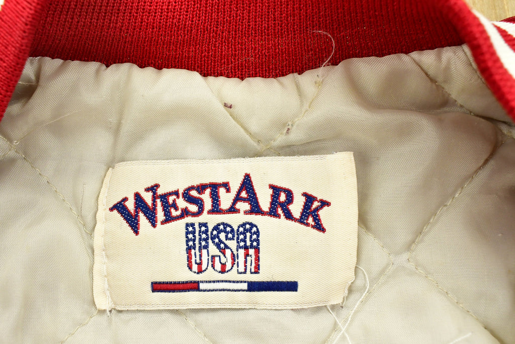 Vintage 1980s Jacoby Waterproofing Satin Work Jacket