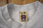 Vintage 1990s Painesville City Fire Dept Embroidered Crewneck Sweatshirt Made In USA