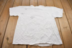 Vintage 1990s Deer by the Stream Graphic T Shirt