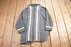 Vintage 1970s Penney's Knit Button Up Sweater