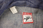 Vintage 1990s Western Embroidered Denim Button Up Shirt