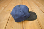 Vintage 1990s University Of Michigan Wolverines NCAA Collegiate Snap Back Hat  Vintage Hat  Embroidered