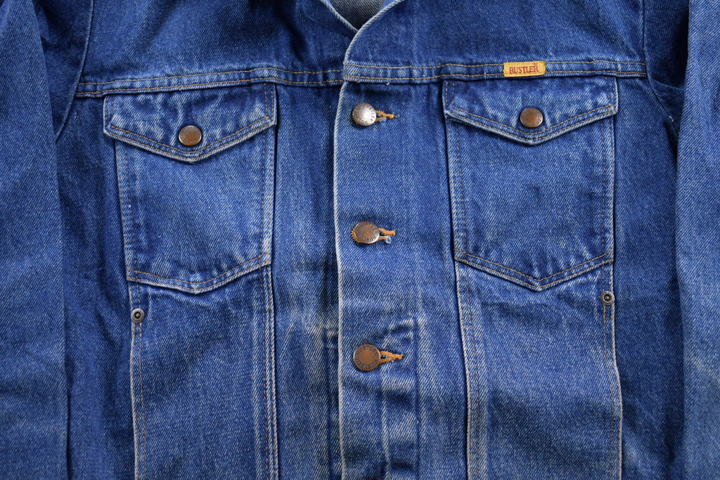 Vintage 1990s Rustler Denim Jean Jacket