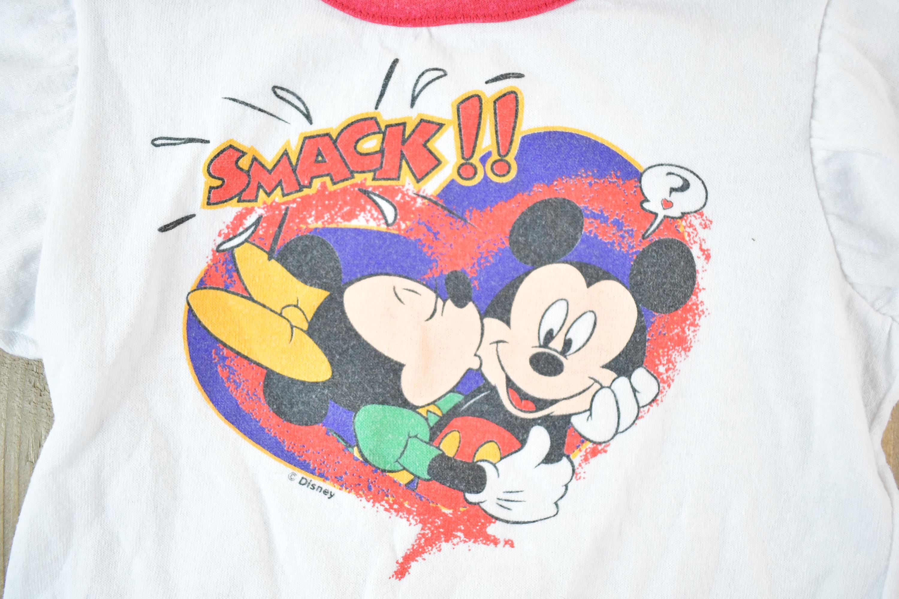 Vintage 1980s Disney Mickey's Stuff for Kids Mickey Mouse T-Shirt 6 Months