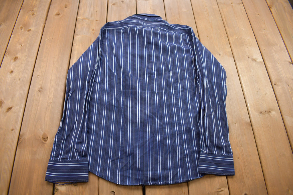 Vintage 1990s Adolfo Button Up Dress Shirt