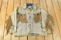 Vintage 1990s Stefano Western Denim Jean Jacket Women's XL