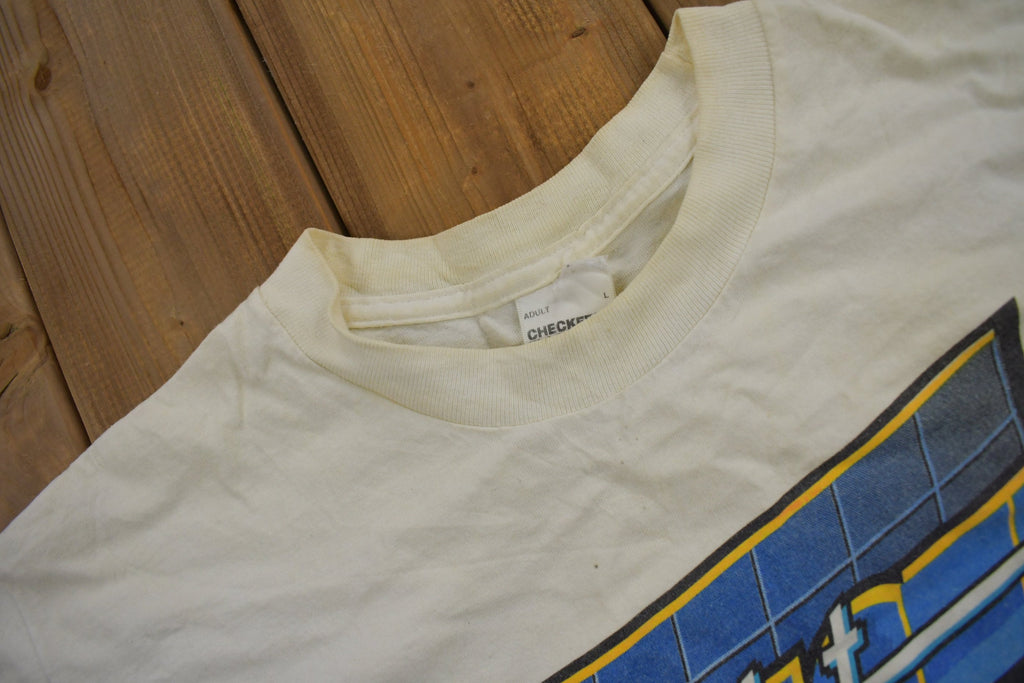 Vintage 1990s Matt Kenseth NASCAR Dewalt Racing T-Shirt