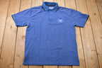 Vintage 1990s Toronto Maple Leafs Starter NHL Graphic Polo Button Up T-Shirt