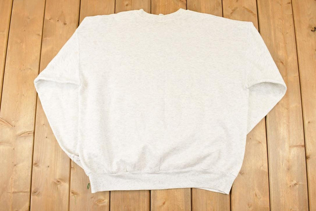 Vintage 1990s South Dakota Buffalos Graphic Print Crewneck Sweatshirt Mens L