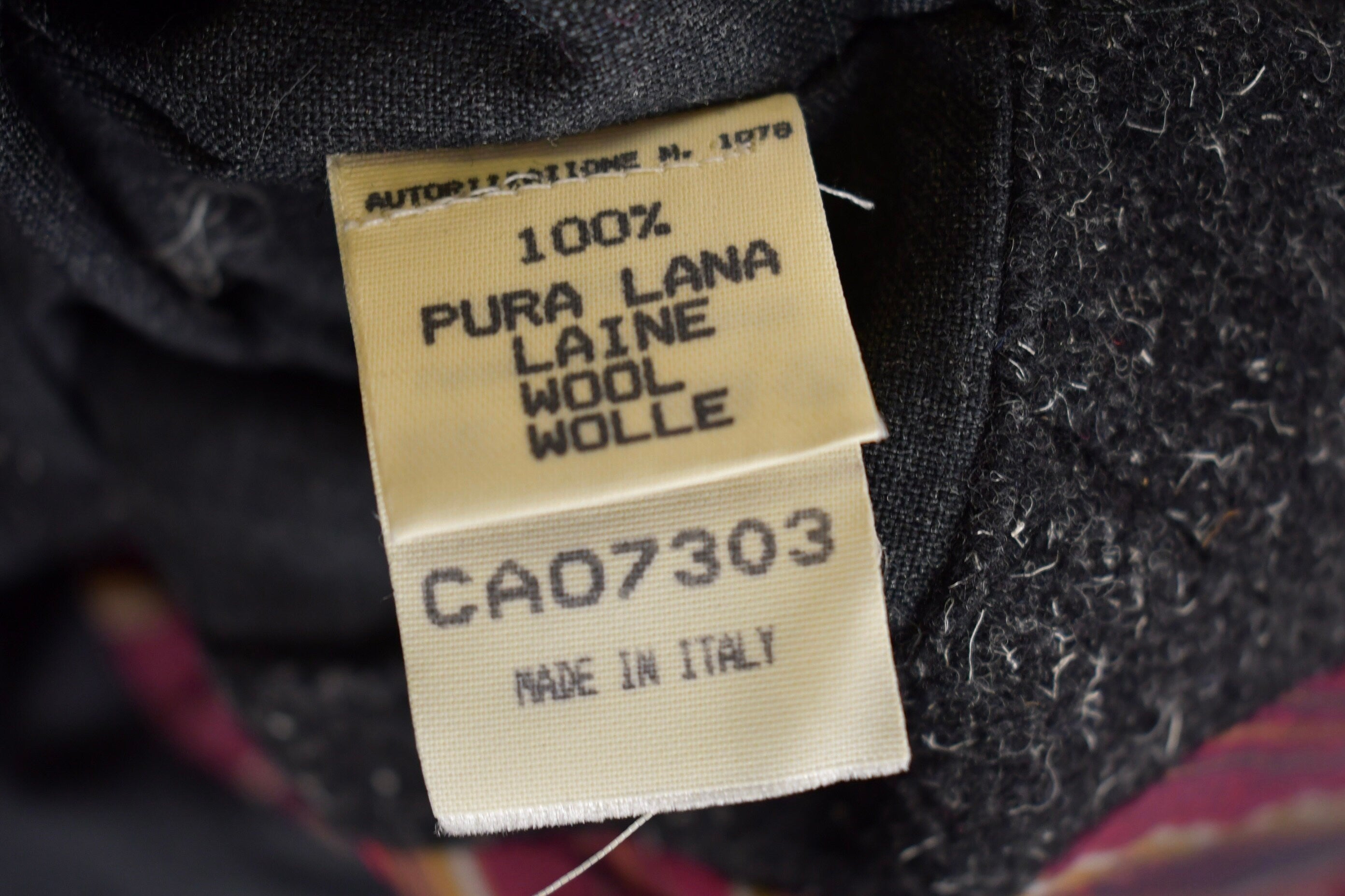 Vintage 1980s Wool Full Length Over Coat