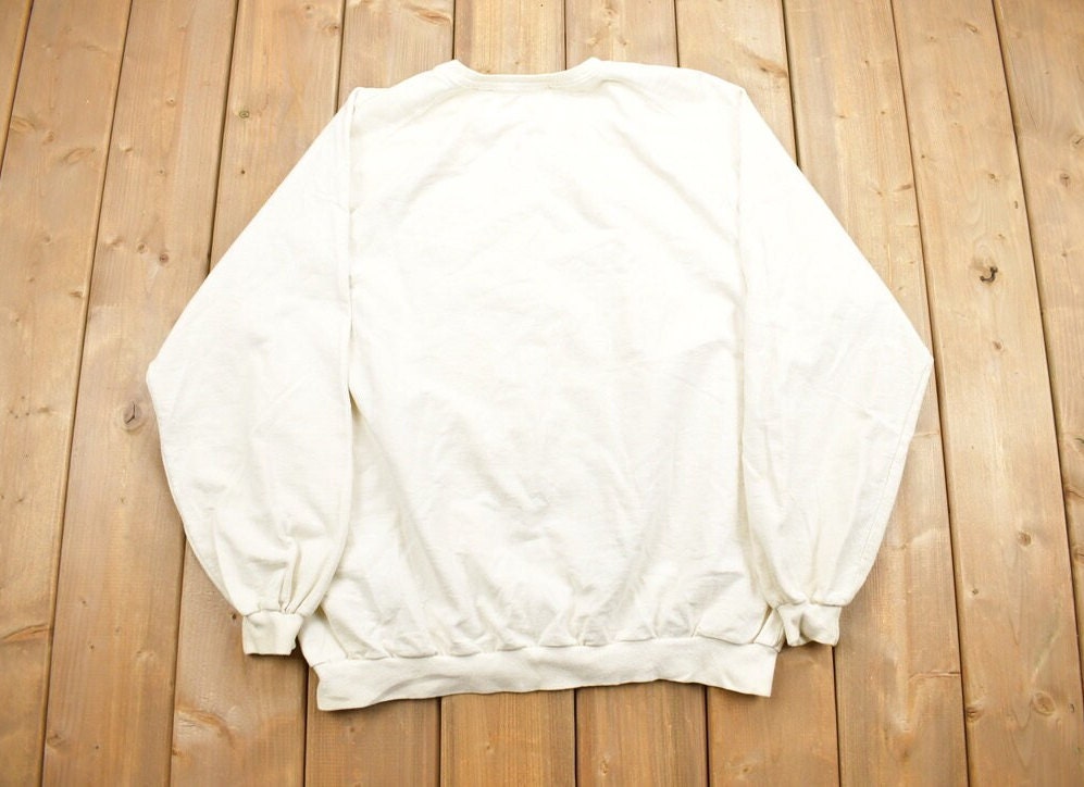 Vintage 1990s LL Bean Blank Crewneck Sweatshirt