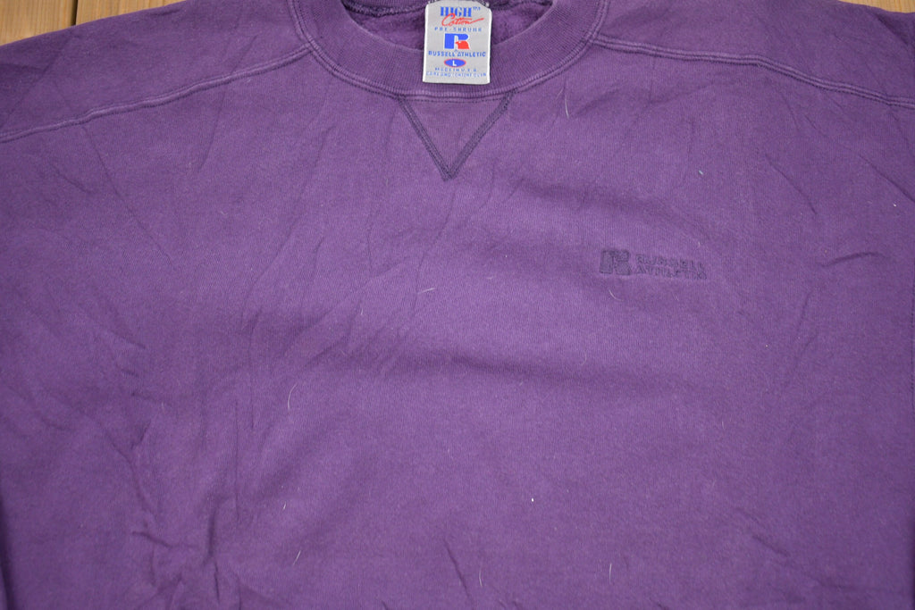 Vintage 1990s Russell Basic Crewneck Sweatshirt