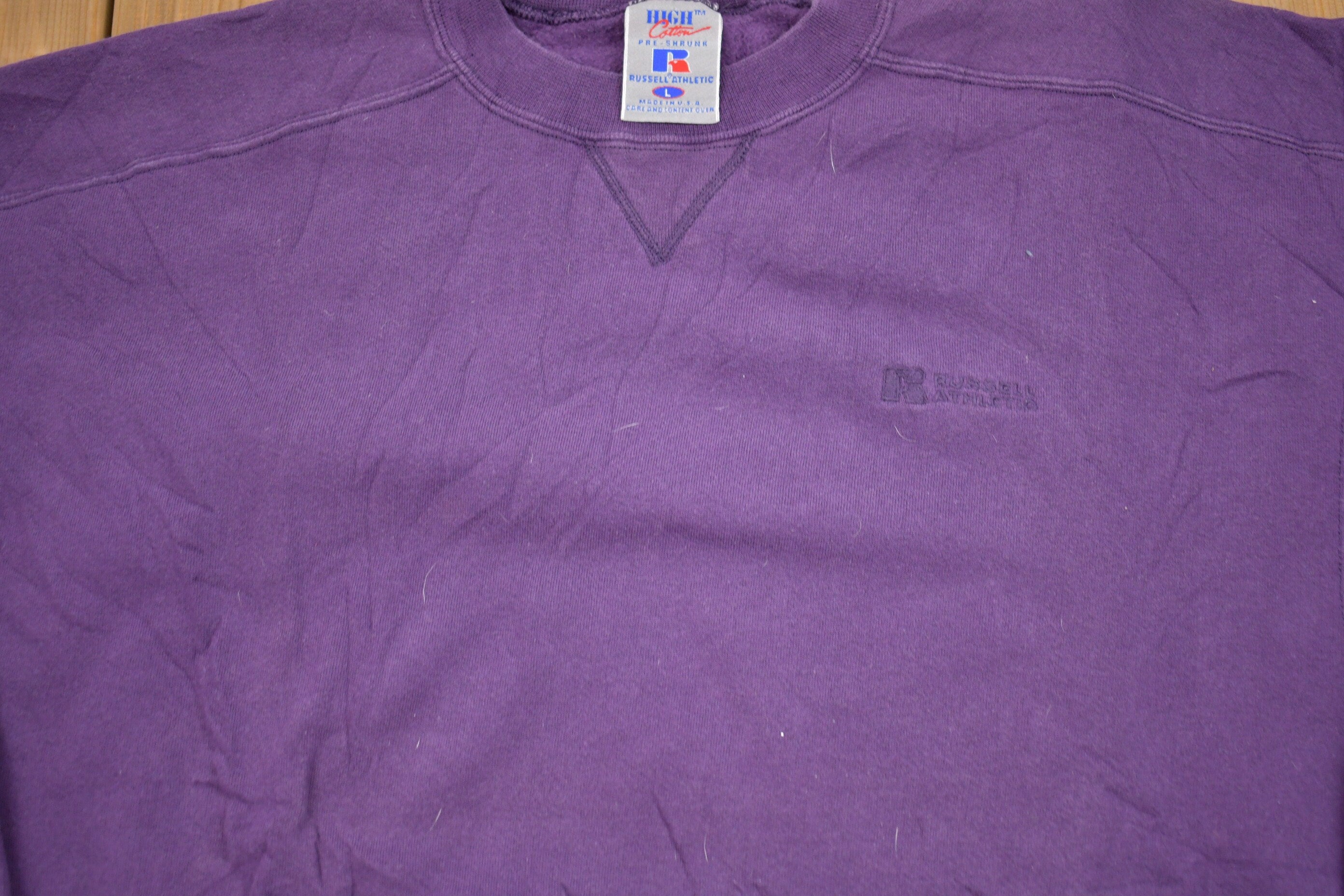 Vintage 1990s Russell Basic Crewneck Sweatshirt