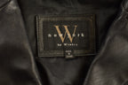 Vintage 1990s Winlit New York Leather Trench Coat